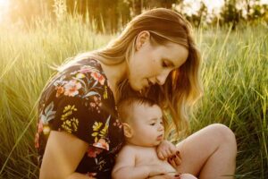 mom baby